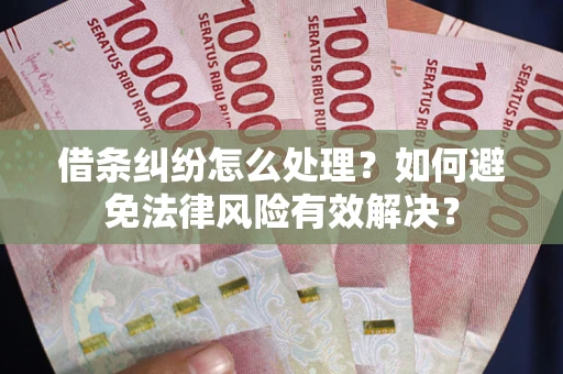 北京借条纠纷怎么处理？如何避免法律风险有效解决？