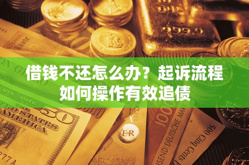 北京借钱不还怎么办？起诉流程如何操作有效追债