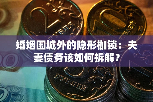 北京婚姻围城外的隐形枷锁：夫妻债务该如何拆解？